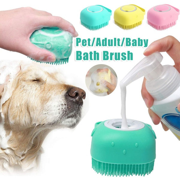 PawNest™ Calming Massage Brush